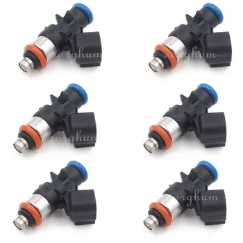 

6PCS Fuel Injector 0280158233 For 2010 2011 Chrysler Town & Country Dodge 3.6L Jeep 3.7L V6 FJ1147 5184085AC 4G2269