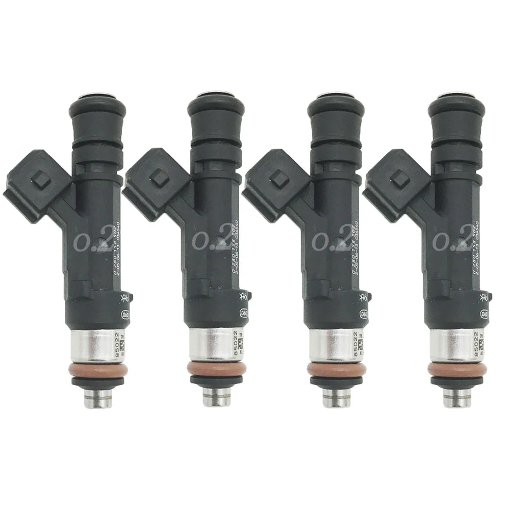 

4PCS NEW High quality Car styling Fuel injector Nozzle Valve For Lada 110 Sedan 1.5L 1995- 0280158502 0 280 158 502