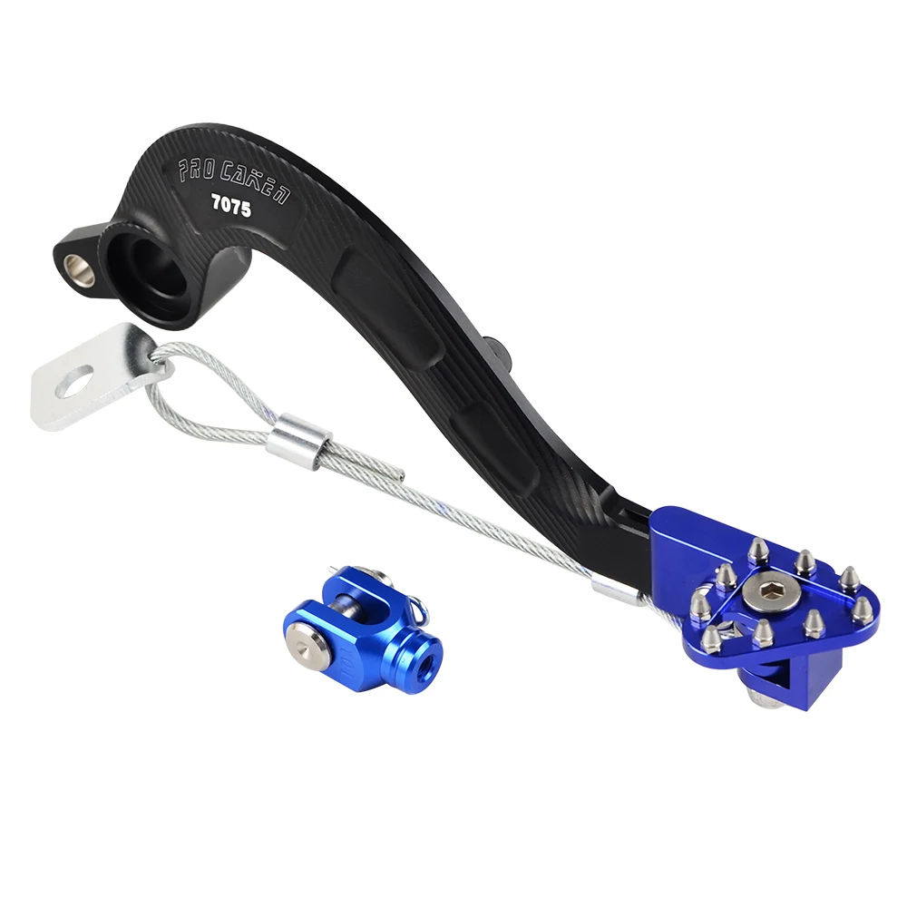 CNC задний ножной тормоз удлинитель педаль Рычаг Clevis набор для Yamaha YZ250F 2010 2018 YZ250FX