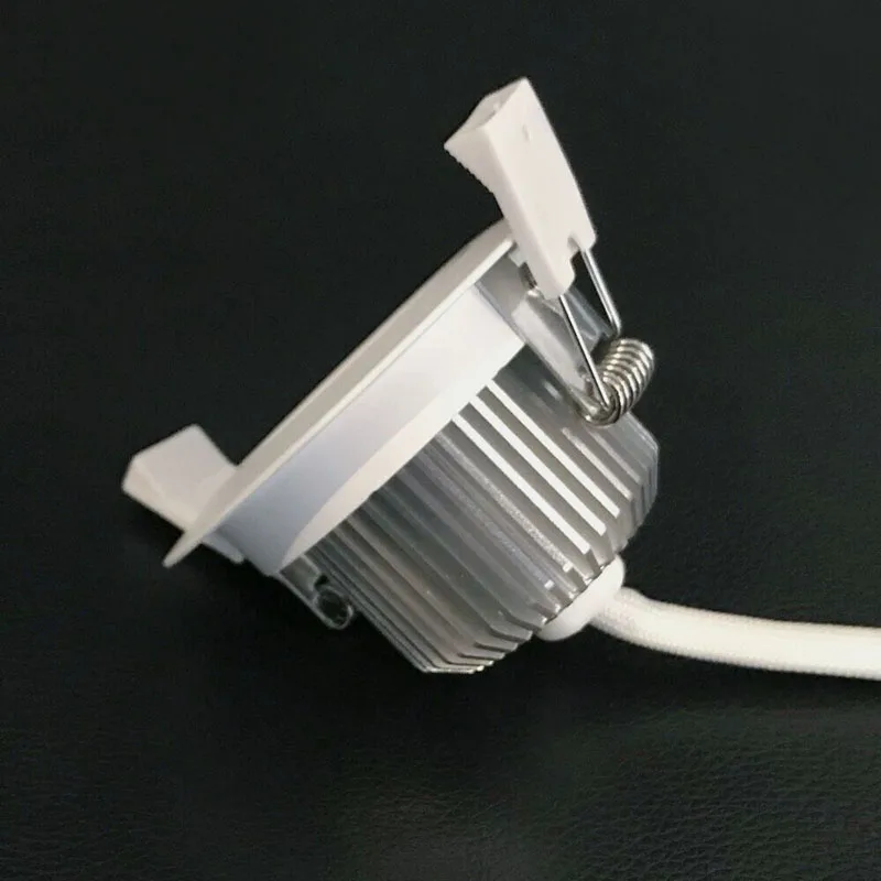 12 шт. 6 Вт/7 Вт без водителя COB LED Donwlights кухонная спальня фойе Driverfree с регулируемой