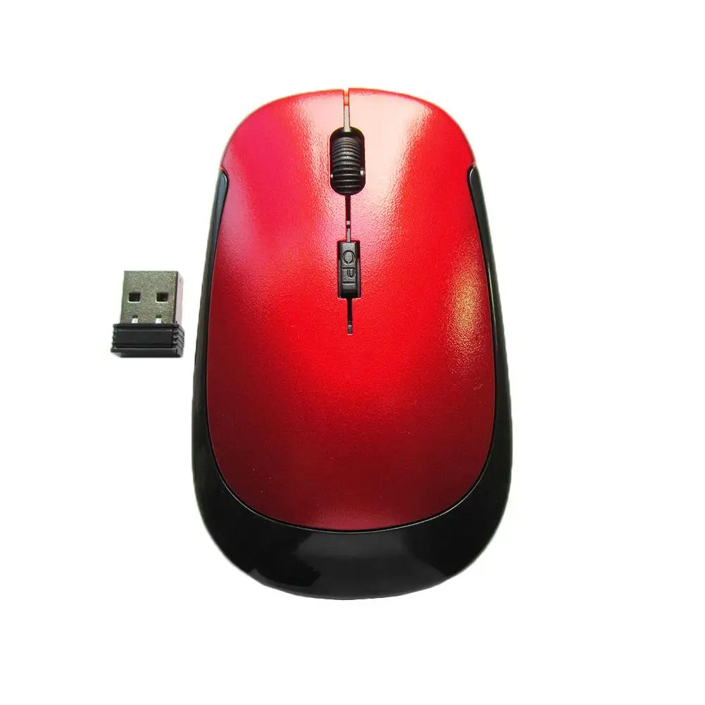 

HOT NICE 2.4GHz Wireless Optical Ultra-thin Cursor Mouse Mice for Laptop PC with Receiver