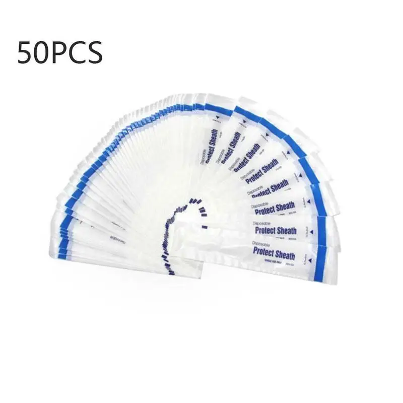

50Pcs Disposable Dental Intraoral Camera Sheath/Sleeve/Cover with Sterile Standardised For Teeth Whitening Oral Care Kits