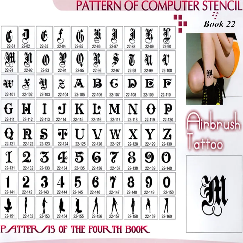 free stencils lettering