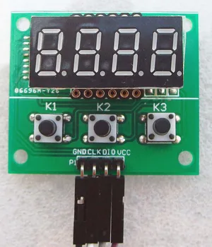 

Free Shipping! 4-bit digital display module TM1650 Button scanning module 4 Line Driver