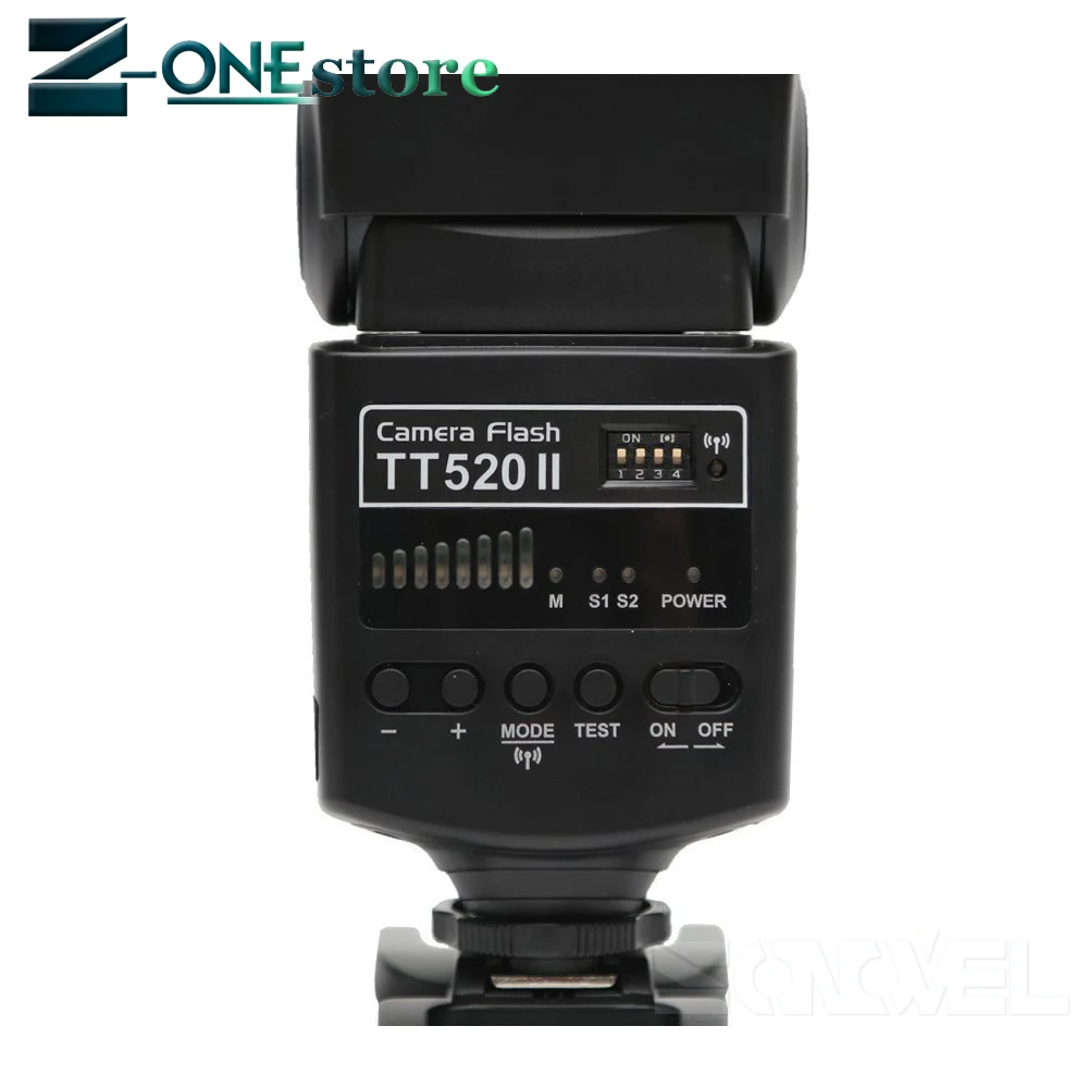 GODOX TT520II GN33 Speedlite+ Беспроводной передатчик для Nikon D7500 D7200 D7100 D5600 D5500 D5300 D3400 D3300 D810a флэш-памяти