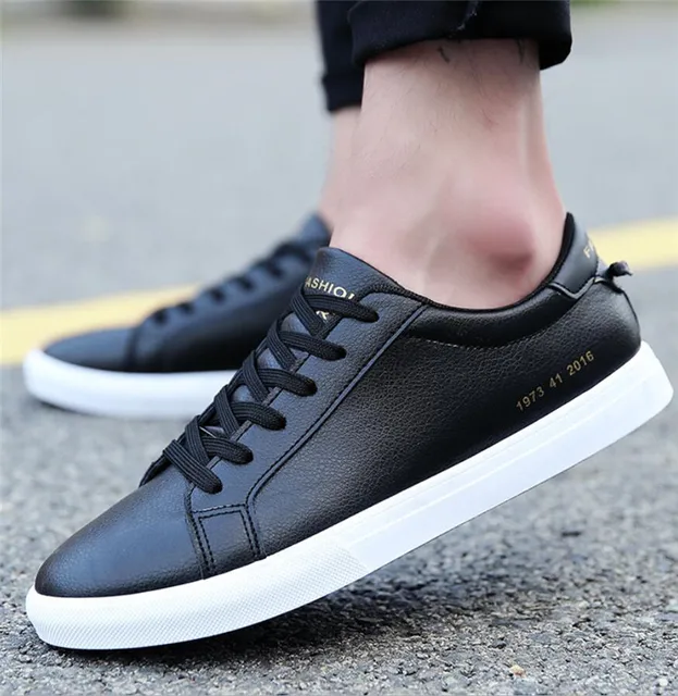 White men shoes New spring student flats shoes Breathable Leisure sneakers male Comfort lace up