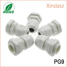 100 шт.() Лидер продаж IP68 Водонепроницаемый пластиковый кабельный ввод Разъем PG9 для возраста от 4 до 8 лет мм кабель