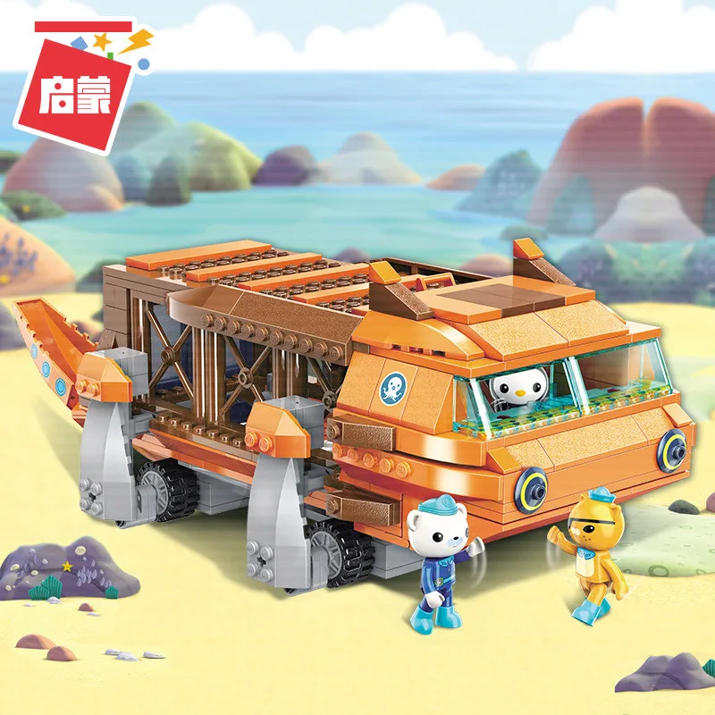 Polvo dos Desenhos Blocos de Construção do Modelo Novidades Set Criador Idéias City Octonauts Octopod Animados Define Kits Crianças Brinquedo Duplo Hot 8 Pçs - 16 High Quality Brinquedos e hobbies