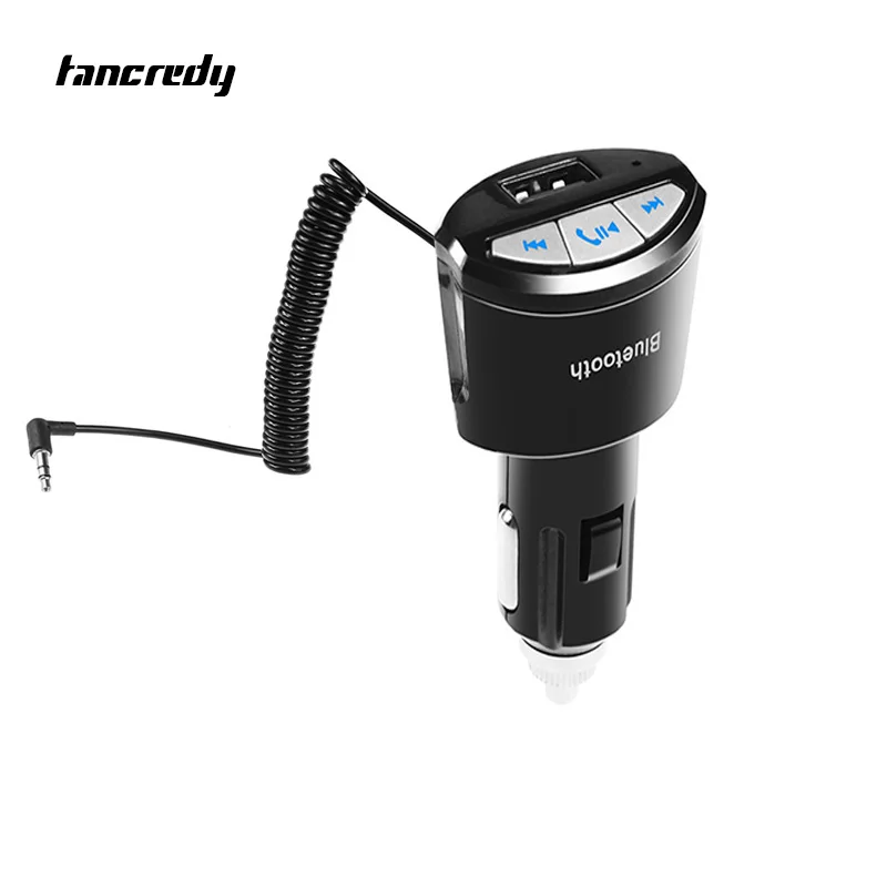 Wireless Car Bluetooth Aux Audio Receiver Adapter Stereo 3.5mm Aux