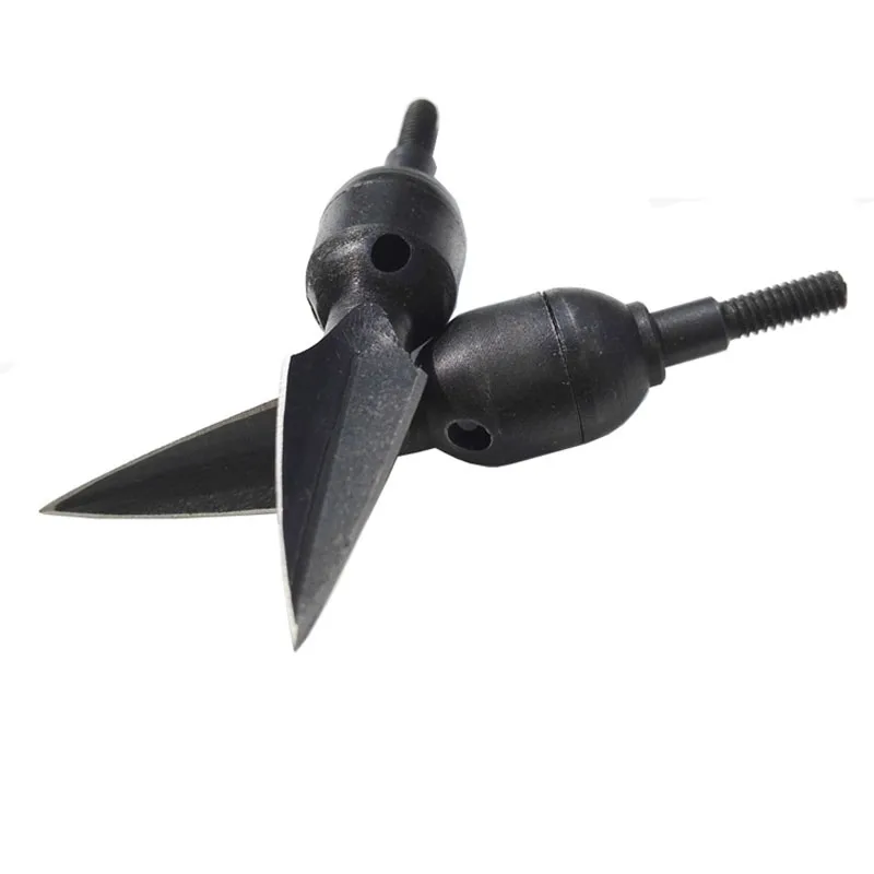 Arco e Flecha Ligas de Aço Pontas de Flechas Apito Arrowhead Broadhead Caça 2.9 Polegada Pontos Arco 6 Pcs 3 Broadhead Caça 2.9 Polegada Ligas de Aço