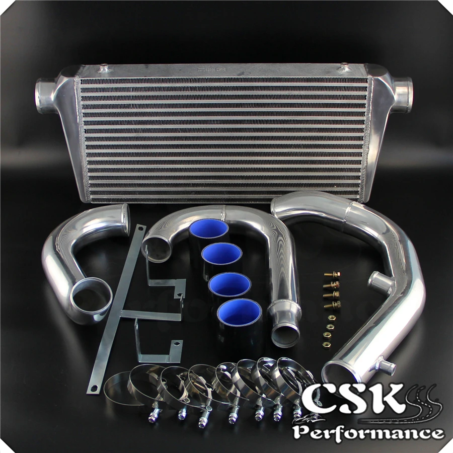 Интеркуллер FMIC + трубный комплект для Mitsubishi Lancer EVO 7 8 9 CT9A 4G63 04 07