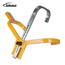 AUMOHALL автомобиль грузовик Противоугонный замок колеса зажим загрузки автомобиль грузовик RV лодка прицеп шина коготь парковка Регулируемый замок шины