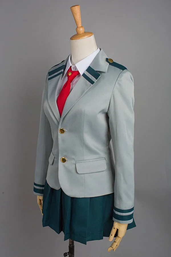 Boku no Hero academic костюм для косплея My Tsuyu школьная форменная куртка|school uniform coat|costume
