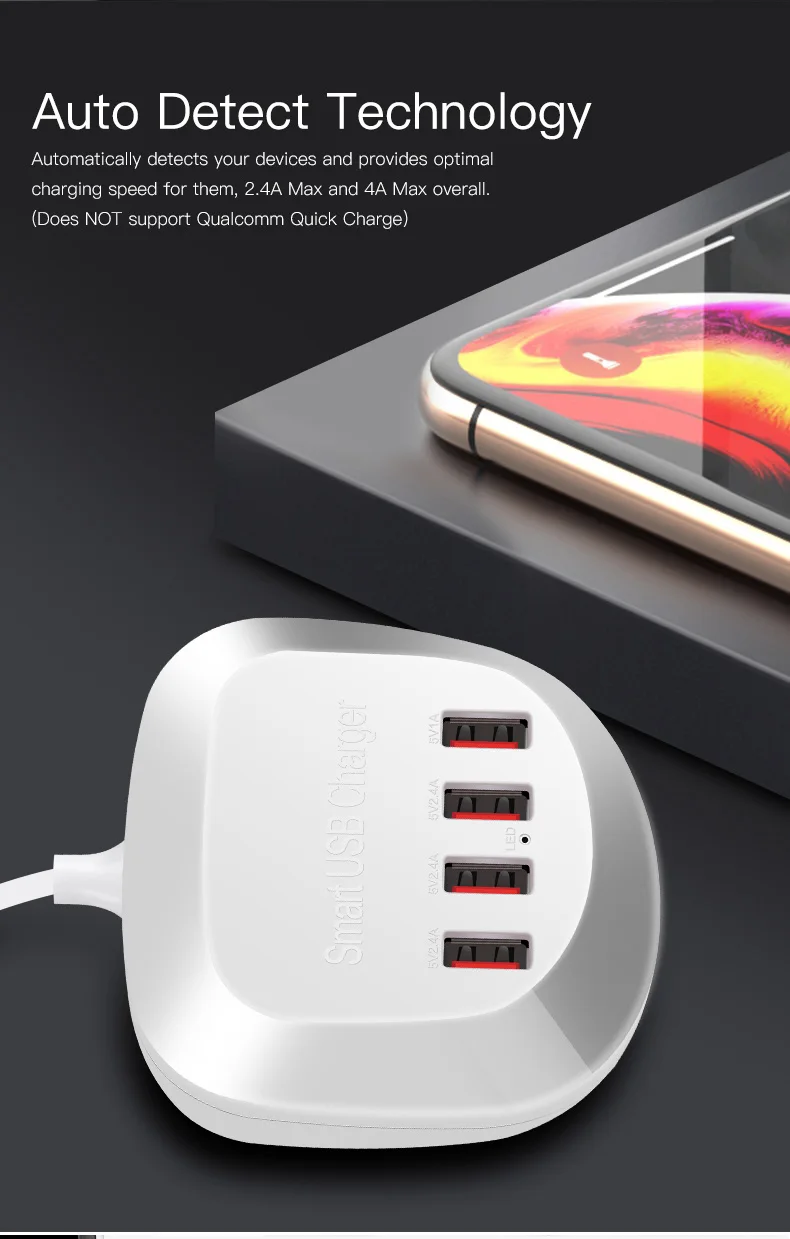 Universal Phone Tablet USB Charger Station (10)
