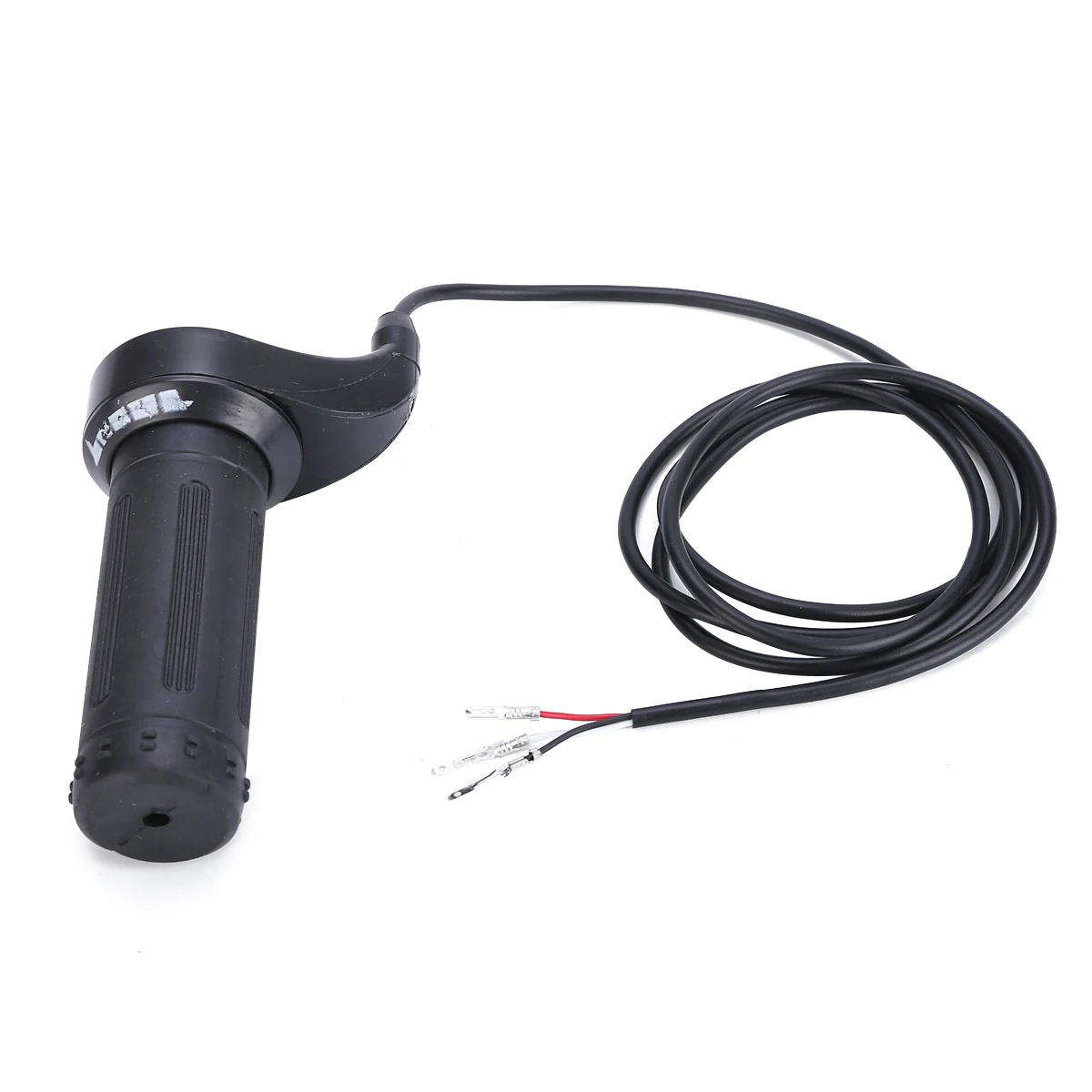 1 Pair 3 Wire Twist Throttle Hang shape Grip For Electirc Scooter Bike Accessories 7/8" Handlebar 24V-48V