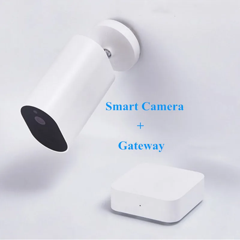  Xiaomi Mijia Smart IP Camera With Battery Gateway 1080P AI Humanoid Detection APP Control IP65 Outd