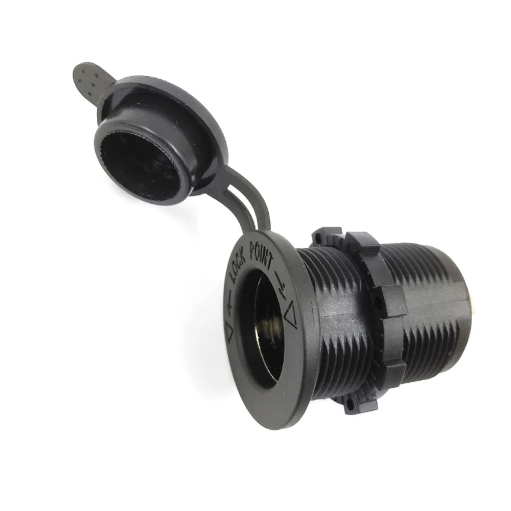 

12V Waterproof Electronics Splitter Tractor Boat Car Chargers Outlet Car Plug Motorcycle Power Cigarette Lighter Socket