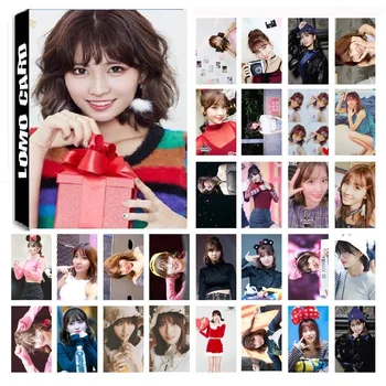 

New 30Pcs/set KPOP Twice Girls MOMO Single 03 Album HD Photo Card PVC Self Made LOMO Photocard