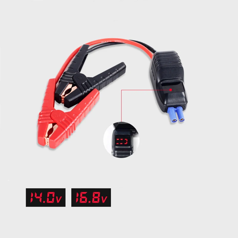  2000A Peak Car Jump Starter Pack Portable LED Flashlight Power Bank USB Auto Battery Supply Phone P