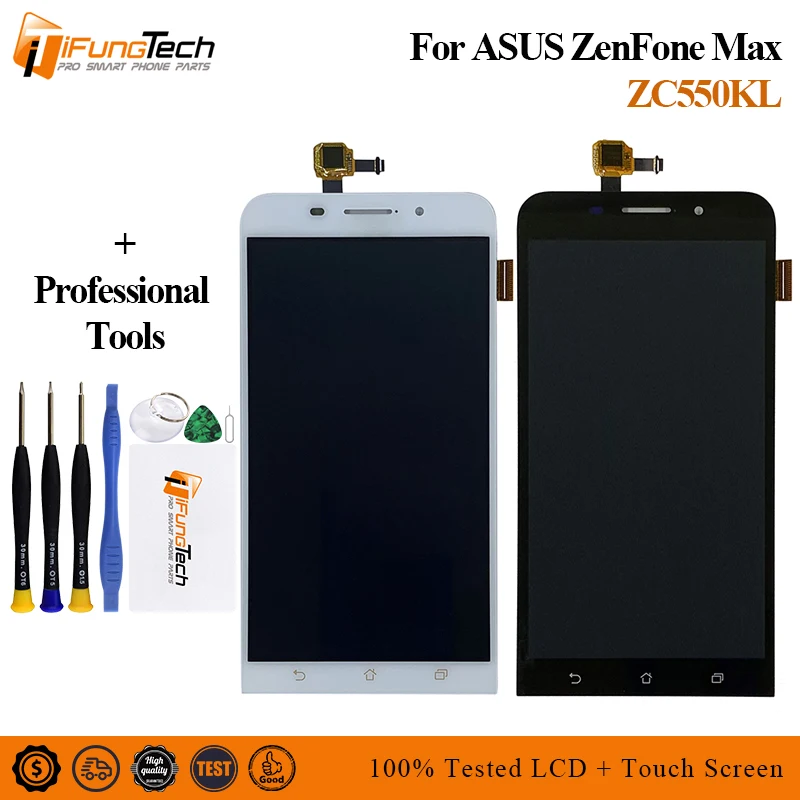 

Original 5.5'' IPS LCD Screen For ASUS Zenfone Max ZC550KL Z010DA LCD Display Touch Screen Digitizer With Frame Panel Assembly