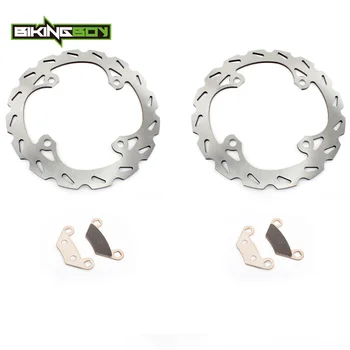 

BIKINGBOY For Polaris 550 Sportsman / Touring EPS X2 850 XP Sportsman 09 10 11 12 13 14 ATV Front Brake Discs Disks Rotors Pads