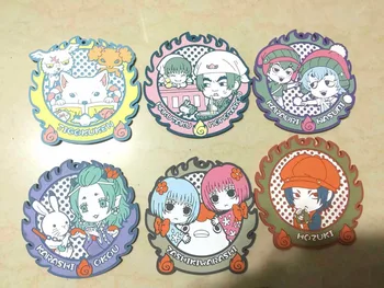 

6pc/slot Original Japanese anime figure Hoozuki no Reitetsu rubber Silicone sweet smell mobile phone charms/key chain/strap G387