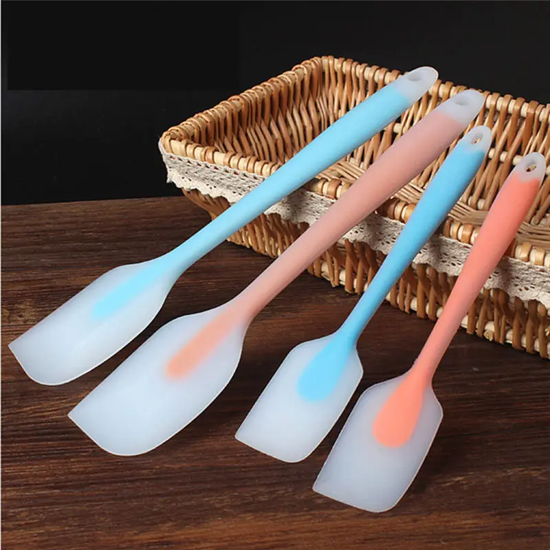 

Silicone Kitchen Scraper Cream Butter Cake Spatula Cream Mixing Batter Scraper Brush Butter Mixer Cake Brushes Baking Tools