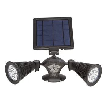 

8Led Solar Powered led spotlight 4W outdoor lighting brightness light control lawn lamp garden path lights 360 Degree Rotation