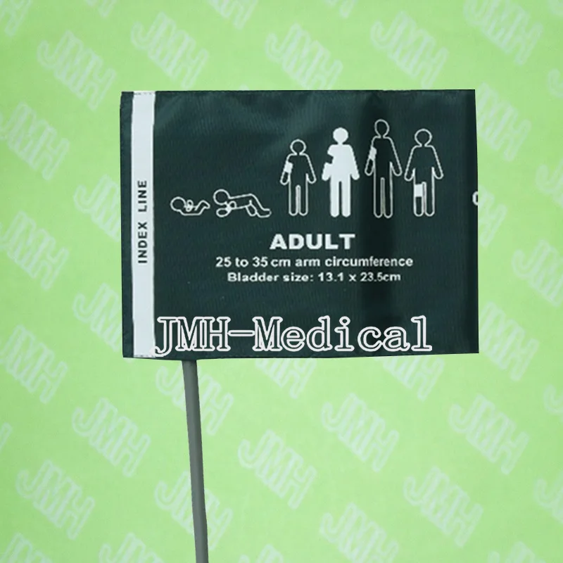 

Reusable Adult single tube NIBP cuff of nylon,suitable for 25-35cm arm cricumference.