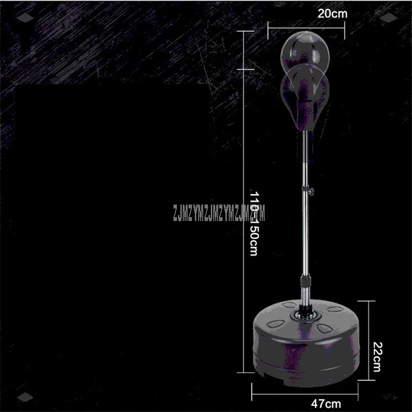 Вертикальная напольная стойка для бокса, скоростной мяч, тренировочная реакционная мишень, бытовая Неваляшка, декомпрессионное оборудование для фитнеса