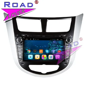 

TOPNAVI 2G+32GB Android 6.0 Quad Core Car DVD Player For Hyundai Verna /Accent /Solaris 2011-2012 Stereo GPS Navigation Radio