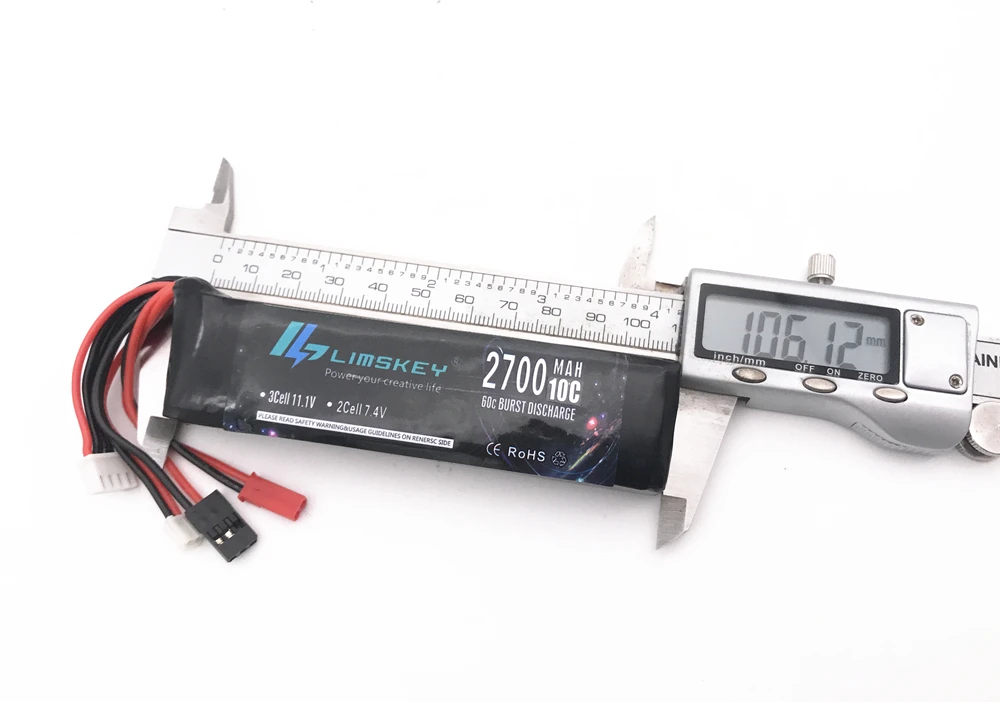 11,1 V 2700mAh 3S Li-Po аккумулятор для Walkera DEVO 7 T8FB DEVO 10 DEVO12E F12E WFLY9 Радиолинк AT9 AT10 AT90S передатчик 2600mah