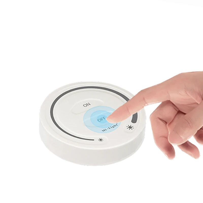

milight fut087 2.4G wireless round Touch Dimming Remote Dimmer Adjust Brightness LED Controller For Mi light led lamp light