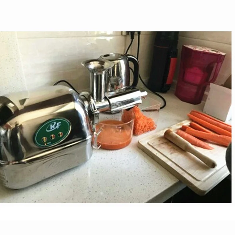 

220V Multifunctional Electric Slow Juicer Stainless Steel Full-automaic Household And Commercial Using Vegetable Fruit Blender