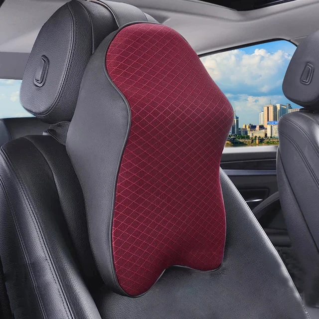 Buy CITALL 1pc Car Auto Seat Soft Headrest Pad Memory Foam Pad Pillow Head Neck