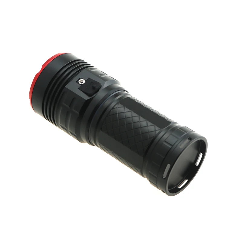 LED linterna USB recargable 10000 lúmenes 12x CREE T6 linterna Led Lanterna 18650 batería para Camping de senderismo de emergencia - 2