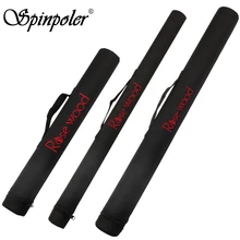 Spinpoler 59 см 73 см 79 см двойная молния портативный дорожный Чехол для удочки холст рыболовные удочки Инструменты сумка для хранения трубка