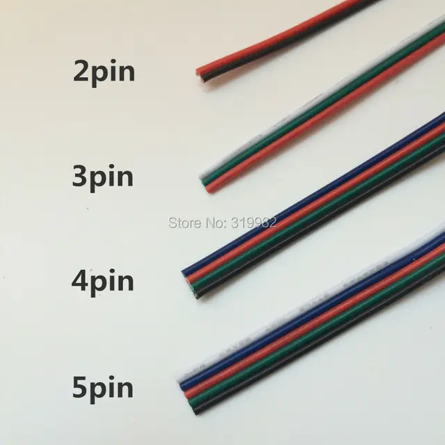 aliexpress buy 3 meters 22awg black rgbw wire aliexpress buy 3 meters 22awg black rgbw wire