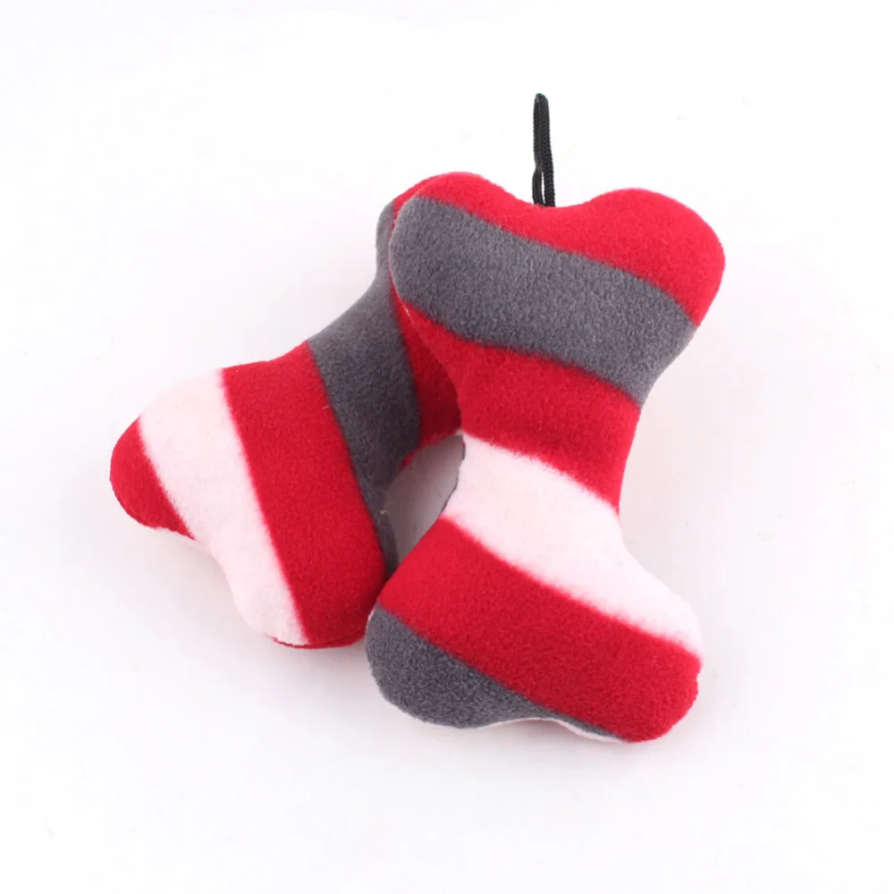 Brand New Fashion Plush Pets Toys Dogs Puppy Chew Throw With Sound