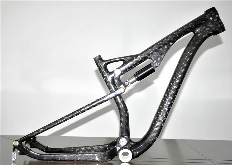 Top 29er Full Carbon Suspension MTB Frame QR and Thru Axle compatible 2016 latest version 6