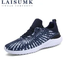 2019 LAISUMK Men Casual Shoes Autumn Summer Mesh Lovers Shoes Brand Fly Weave Light Breathable Fashion Comfortable Trainers 2019 LAISUMK Men Casual Shoes Autumn Summer Mesh Lovers Shoes Brand Fly Weave Light Breathable Fashion Comfortable Trainers