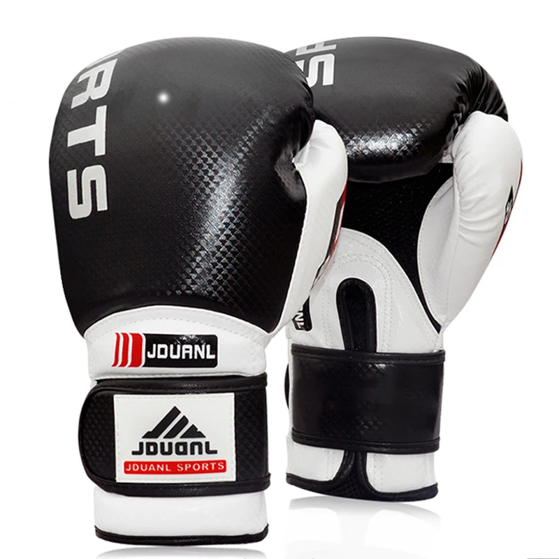 

10oz Luxury Boxing Gloves Sanda Karate Sandbag Taekwondo Protector MMA Boxeo Muay Thai Mitts