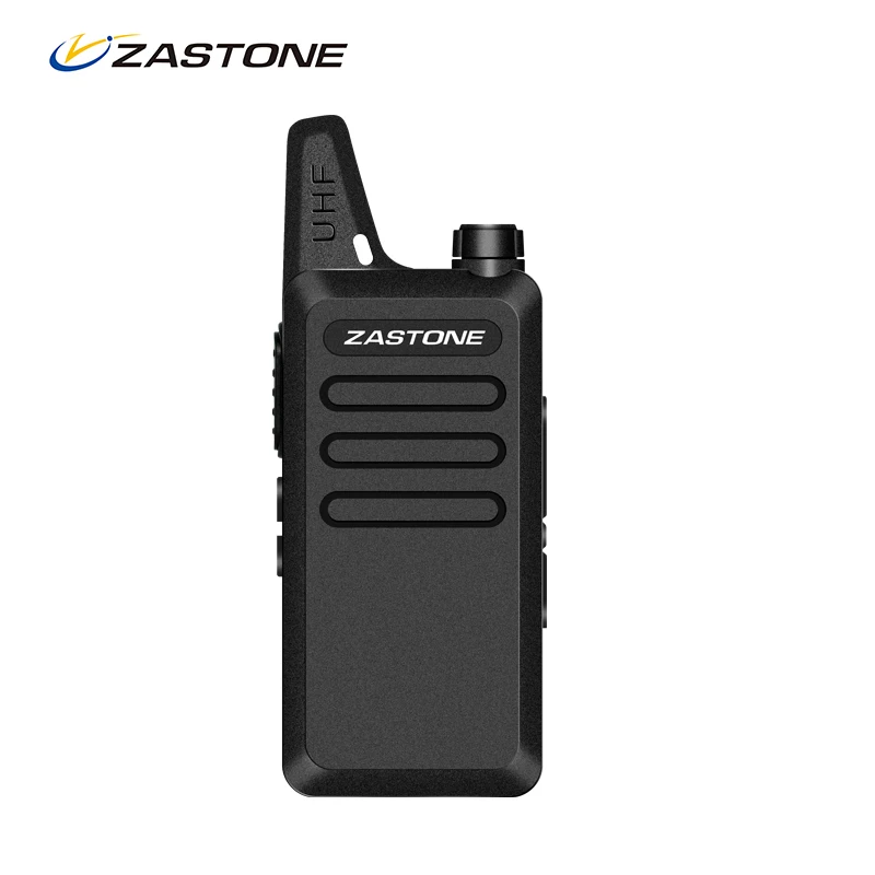 Zastone X6 черный UHF 400-470 МГц длинный диапазон радио мини портативный трансивер Ham радио hf трансивер портативная рация