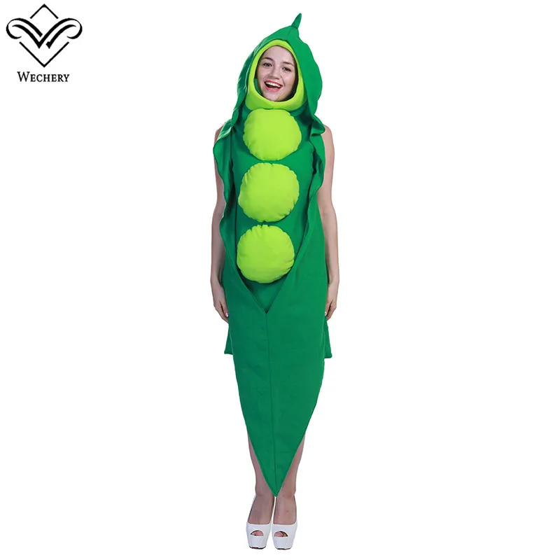 

Wechery Funny Costume Unisex Beans Cosplay Costume One Piece Halloween Clothing