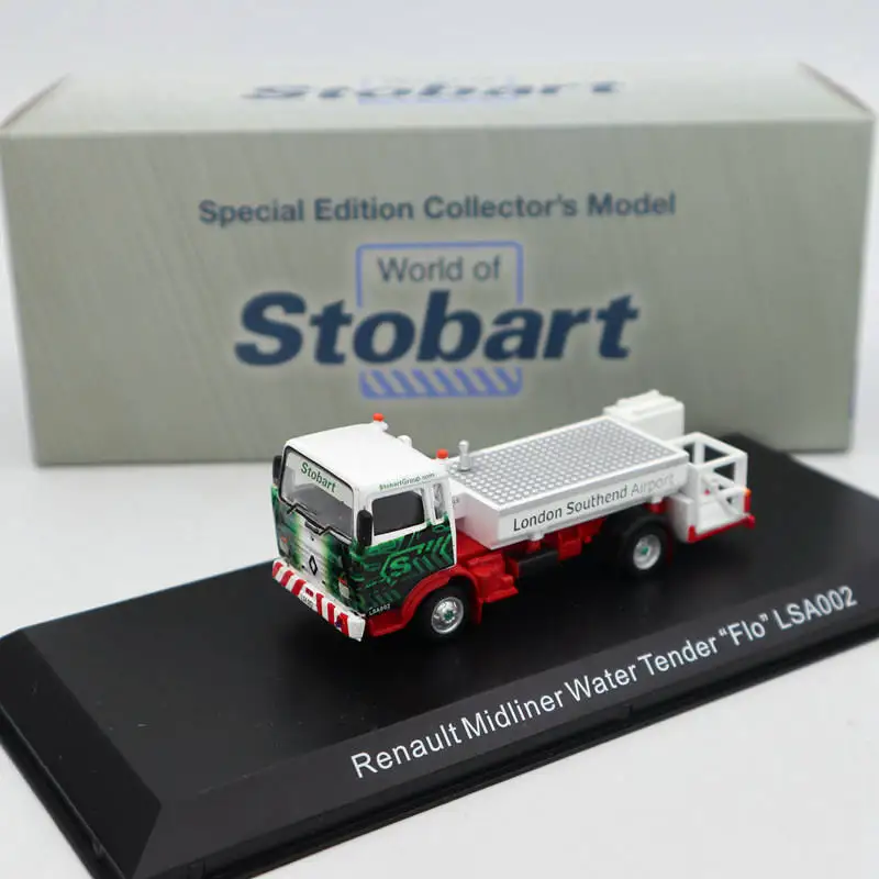 Atlas Eddie Stobart 1: 76 Renault Midliner водный тендер Flo LSA002 129 литье под давлением модели Ограниченная серия Коллекция игрушки автомобиль