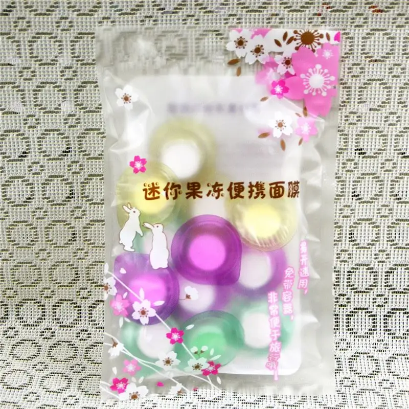 Компрессионная маска для лица хлопковая ухода за кожей 12 шт.|compressed mask|compressed face