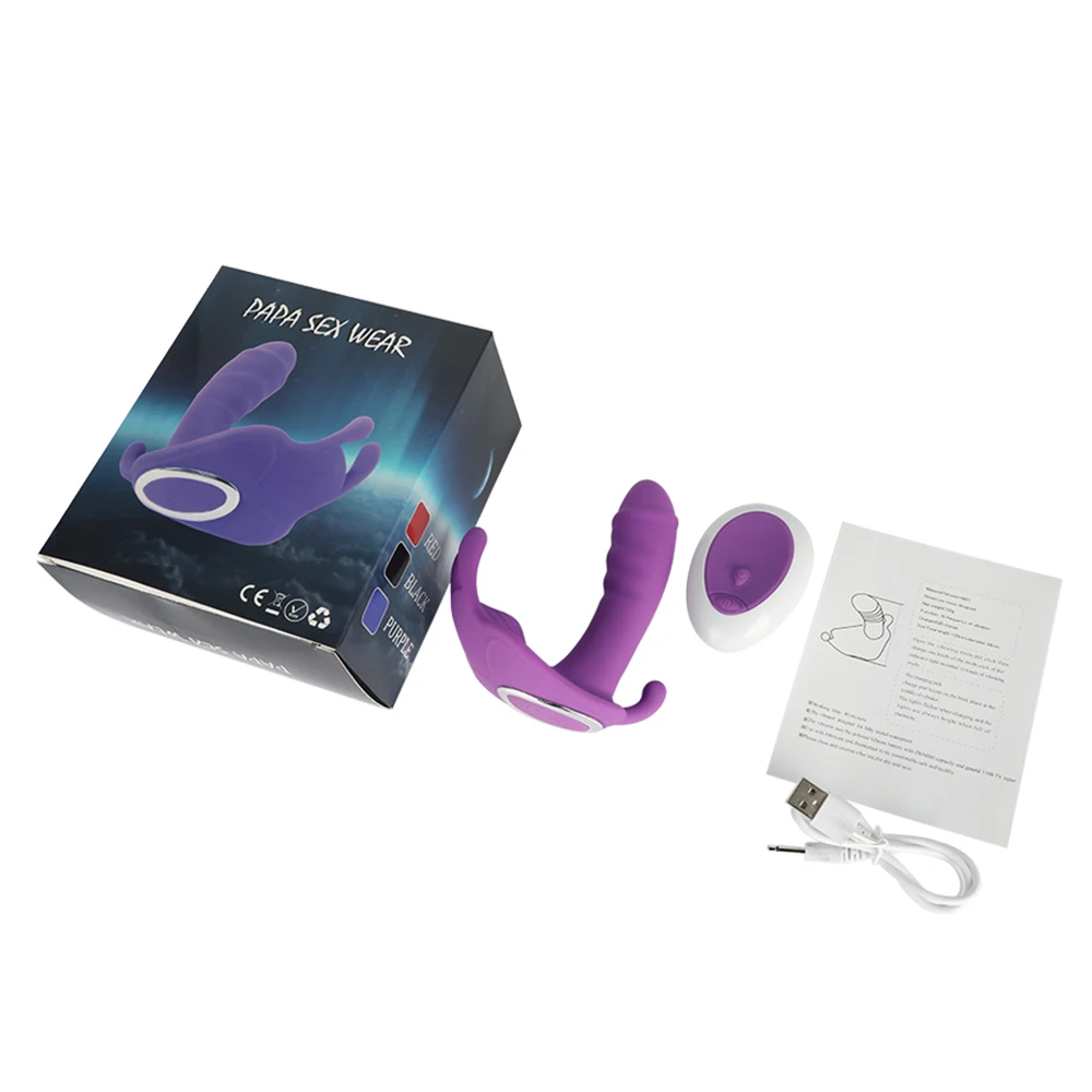 Vibrateur Papillon Portable Télécommandé Pour Couples Orgasm_voghion.com