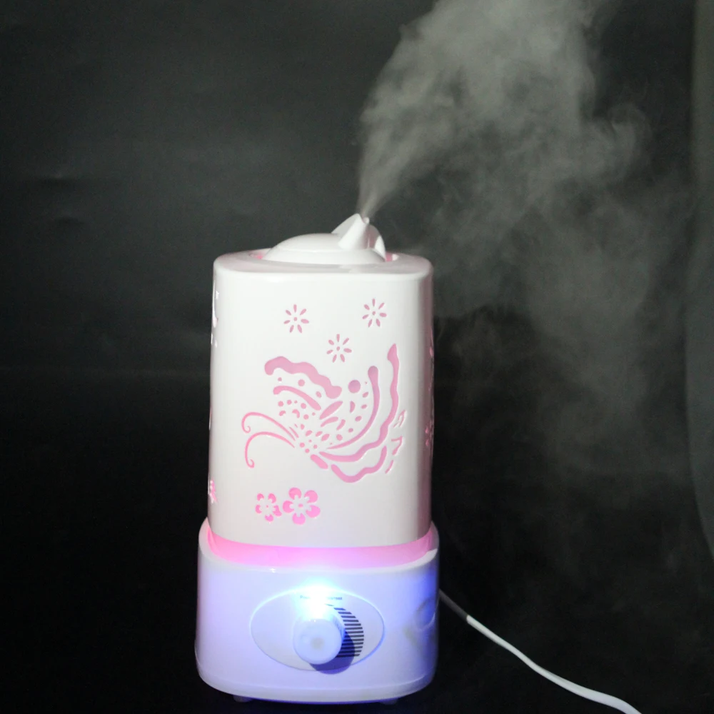 

28W 110V 1.5L Diffuser Supersonic Wave Mini Night Light Humidifier Fragrance Diffuser Cool Mist for Home Office Free Shipping