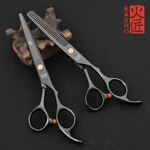 2018 profesional Japón Kasho 6,0 pulgadas pelo tijeras de peluquería tijeras de corte tijeras herramientas de peluquería tijeras