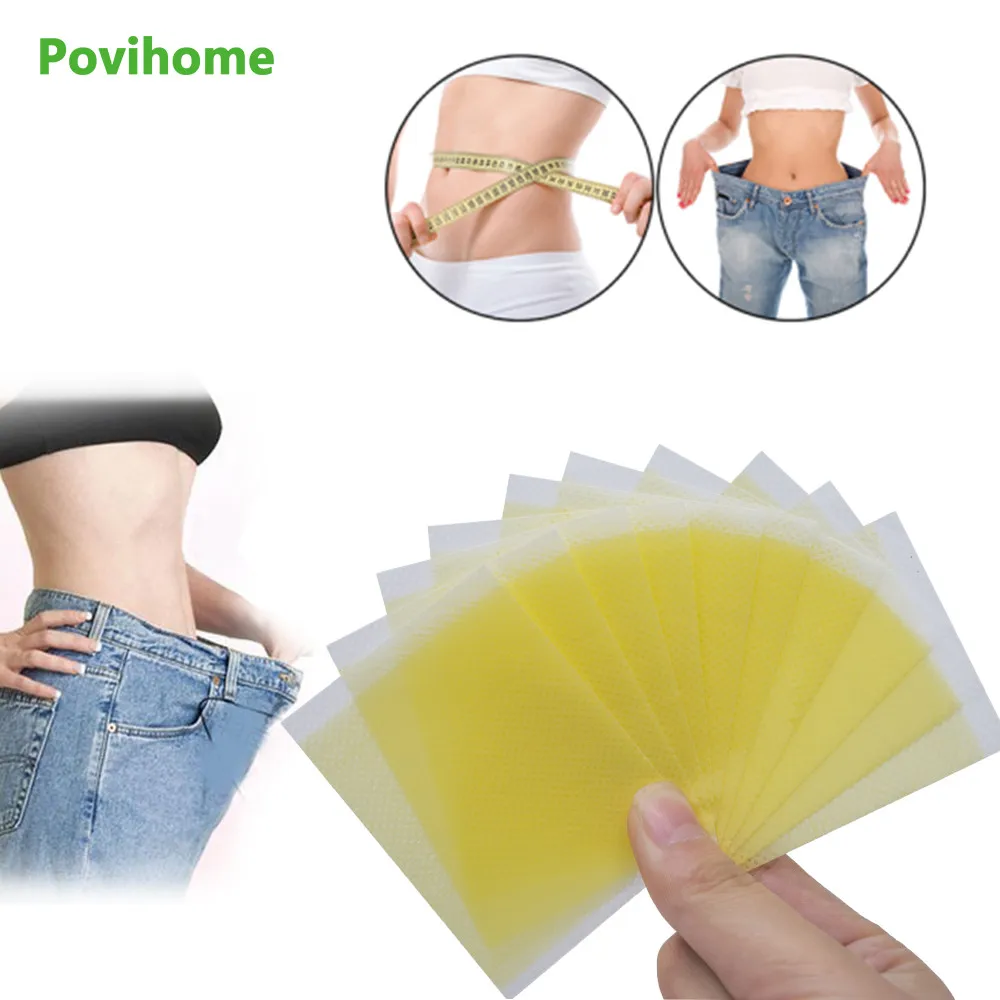 10Pcs Weight Loss Detox font b Slimming b font Pads Wraps Wraps Body Applicator It Works
